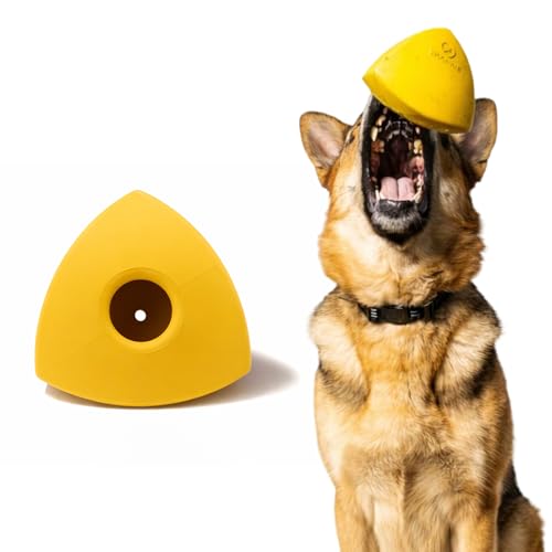 WoofBite 5"x4" Natural Rubber Pyramid Chew Toy Deal