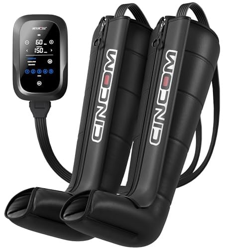 CINCOM Cordless Leg Massager Recovery System w/ 5-Zone Air Compression Deal
