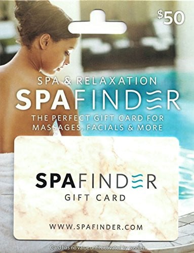 (Prime Deal) $50 Spafinder Physical Gift Card Deal