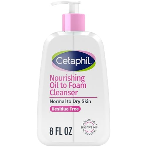 Cetaphil Nourishing Oil to Foam Facial Cleanser 8-Oz Deal