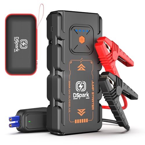 DSPARK 2000A/16000mAh and 4000A/24000mAh 12V Jump Starters Deal
