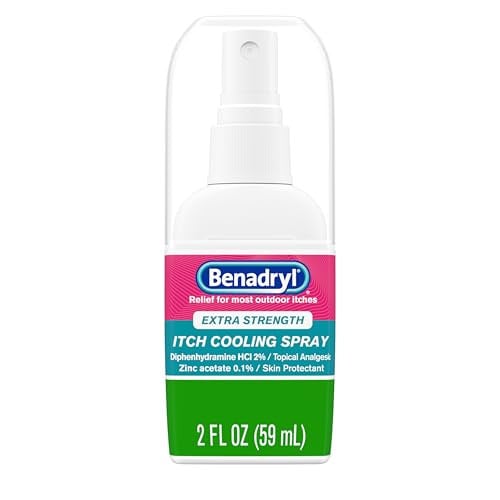 2-Ounce Benadryl Extra Strength Anti-Itch Cooling Spray 3-Pack Deal