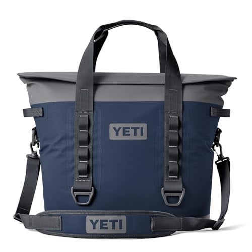 YETI Hopper M30 7.2-Gallon Portable Soft Cooler w/ MagShield Access (Navy) Deal