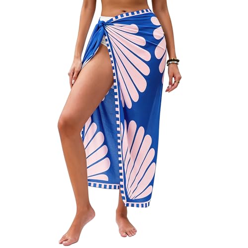 Women’s Semi-Sheer Woven Beach Sarong Deal