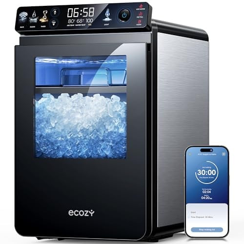 ecozy Nugget Ice Maker Countertop 44 lbs/24H Deal