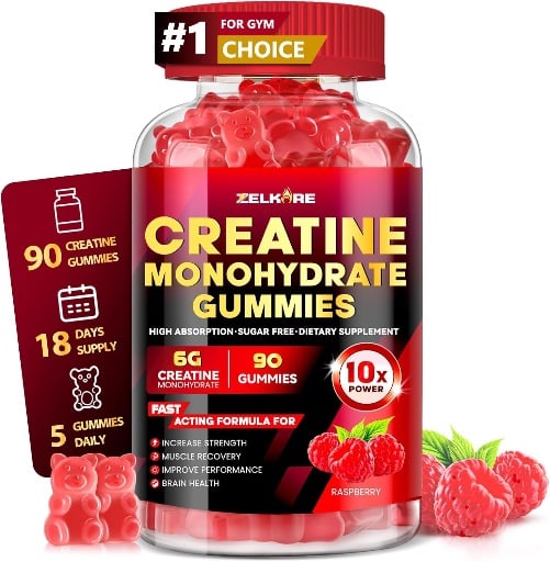 Creatine Monohydrate Gummies 6000mg