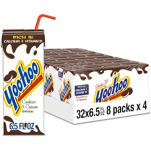 Yoo-hoo Cookies and Cream Flavored Drink 32-Pack 6.5-Oz