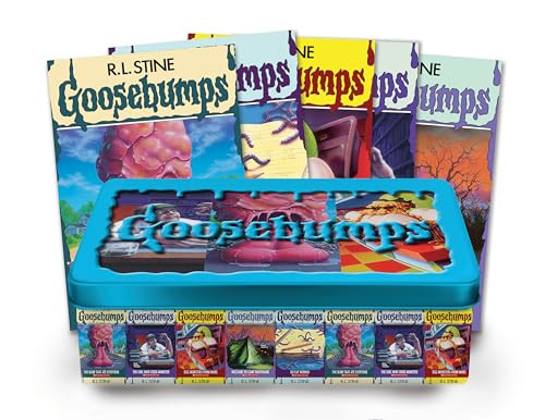 Goosebumps Retro Terror 5-Book Set w/ Limited Edition Tin