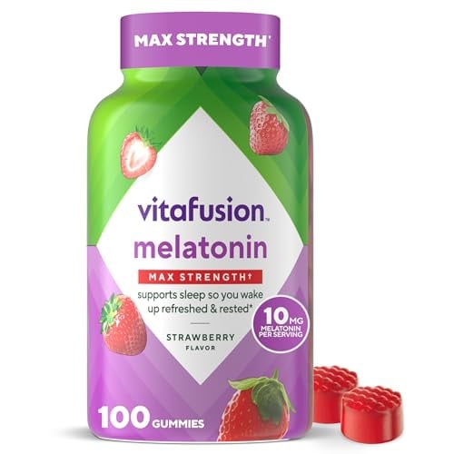 Vitafusion Extra Strength Melatonin 5mg 100 Count Deal