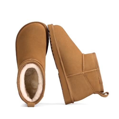DREAM PAIRS Women’s Classic Ankle Winter Snow Boots