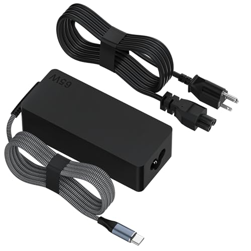 65W Yuncaiiz USB-C Laptop Charger