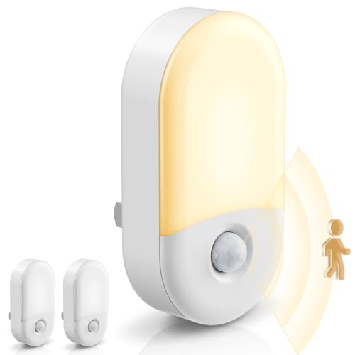 L LOHAS LED 30/60-Lumen Plug-In Motion Sensor Night Lights 2-Count Deal