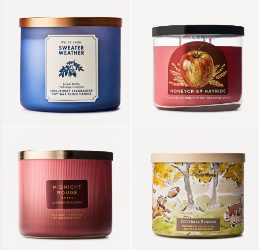 Bath & Body Works 3-Wick Candles