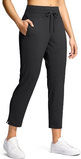 YYV Women's High-Waisted 7/8 Stretch Ankle Golf Pants Deal