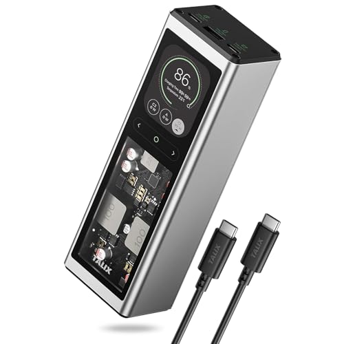 TALIX 20000mAh 3-Port 140W USB-C Power Bank