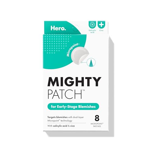 Mighty Patch Hero Cosmetics Micropoint Acne Pimple Patches, 8 Ct Deal