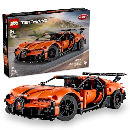 LEGO Technic Bugatti Chiron Pur Sport Hypercar Building Toy 771-pcs