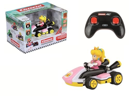 Carrera RC Mini Mario Kart Race Kart Peach Remote Control Car 1:32 Scale Deal
