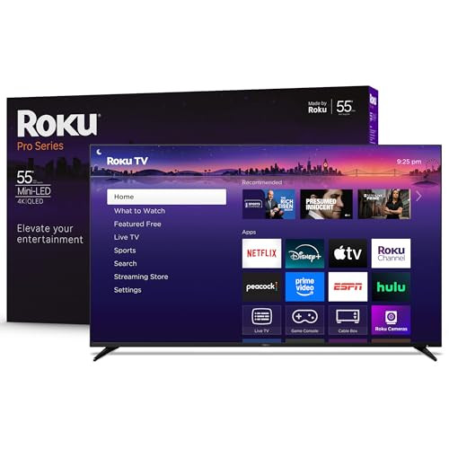 Roku Pro 55" 4K UHD Mini-LED TV
