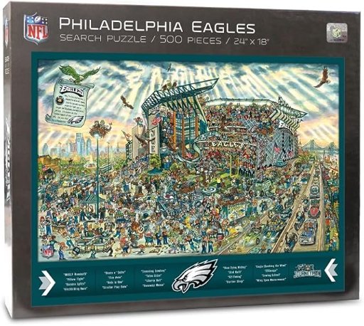 YouTheFan NFL Joe Journeyman 18'' x 24'' 500-Piece Team Puzzle
