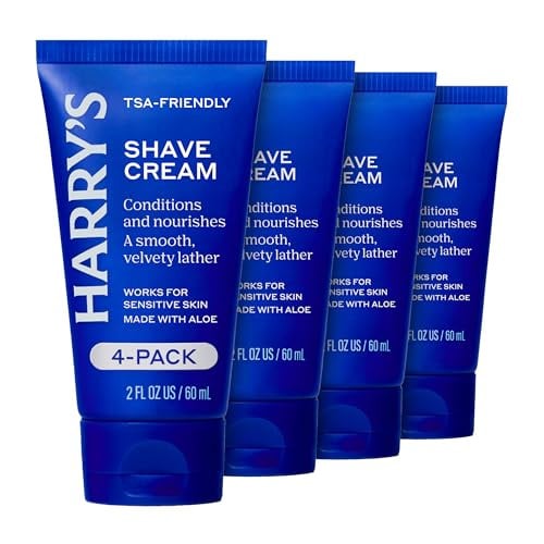 Harry's Shaving Cream for Men with Aloe and Eucalyptus (4 Pack) Deal