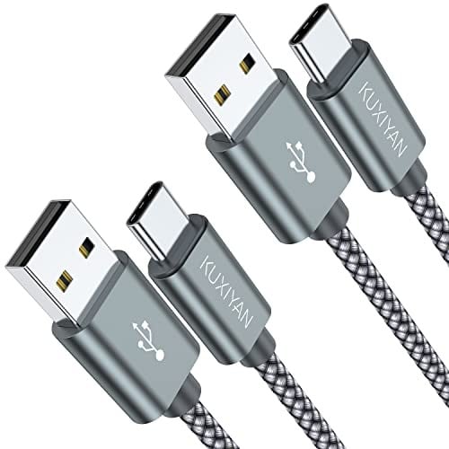 USB Type C Cable (2-Pack 3FT)