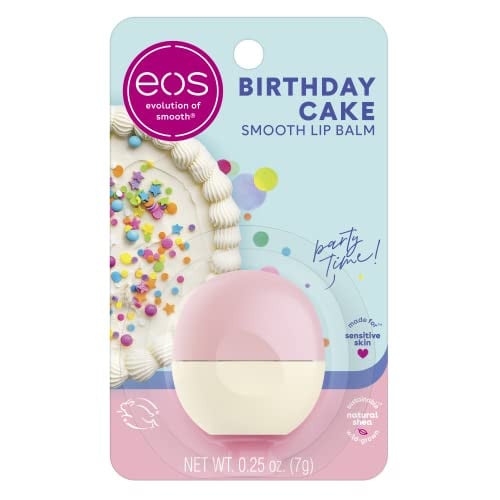 eos Natural Shea Lip Balm - Birthday Cake 0.25 oz