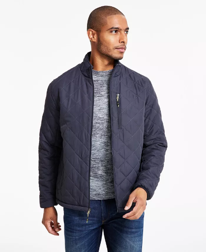 Hawke & Co. Men's Diamond Quilted Heritage Jacket