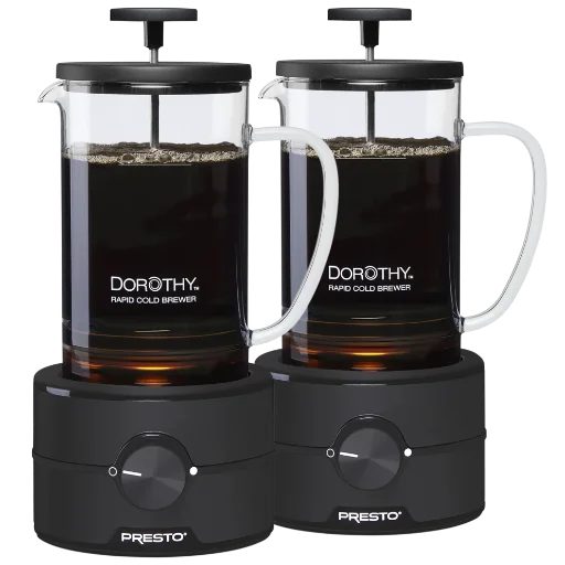 2-Pack 22-Oz Presto Dorothy Rapid Electric Coffee Cold Brewer