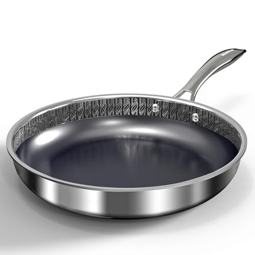 WhatsClad 10-Inch Hybrid Ceramic Coated Stainless Steel Frying Pan Deal