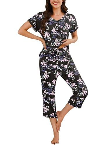 Marvmys Women's Capri Pajama Sets Deal