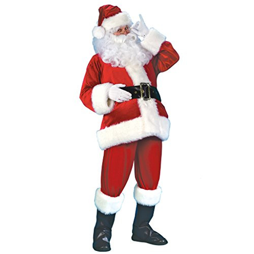 Santa Claus Costume 7-Piece Set