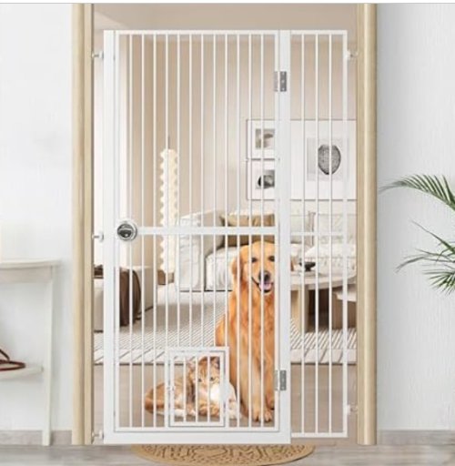 Roomtec 61"H Extra Tall Doorway Cat Gate