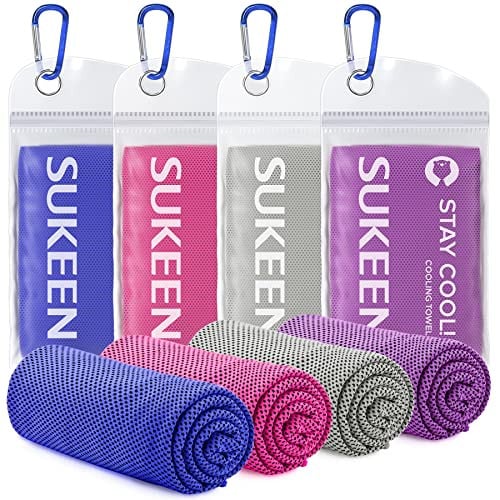 4 Pack Cooling Towels
