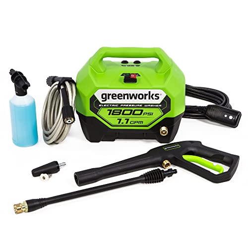 Greenworks 1800 PSI 1.1 GPM Electric Pressure Washer Deal