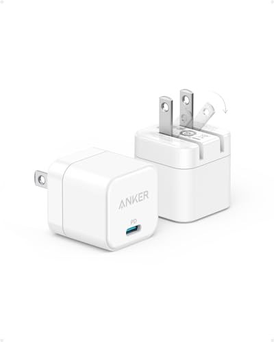 2-Pack Anker 20W Foldable USB-C Chargers w/ PowerPort III