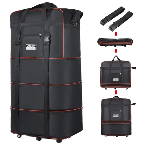 Expandable Foldable Rolling Travel Bag