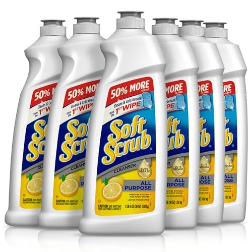 Soft Scrub All Purpose Cleaner 6-Count 36-Ounce (Lemon)