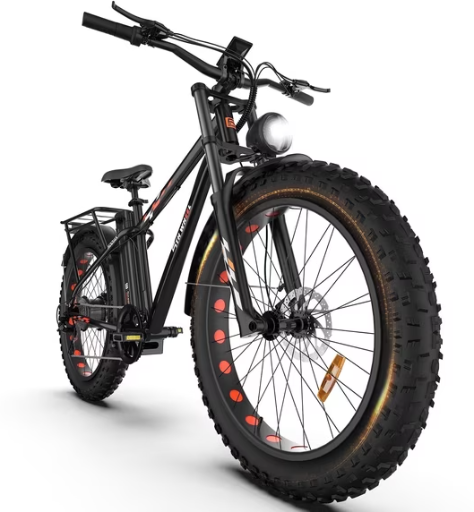 5TH WHEEL W29B 26" x 4" Fat Tire Electric Bike with 750W Motor and 48V 15Ah Removable Battery