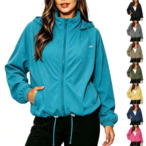 Zip Up Hooded Windbreaker Deal
