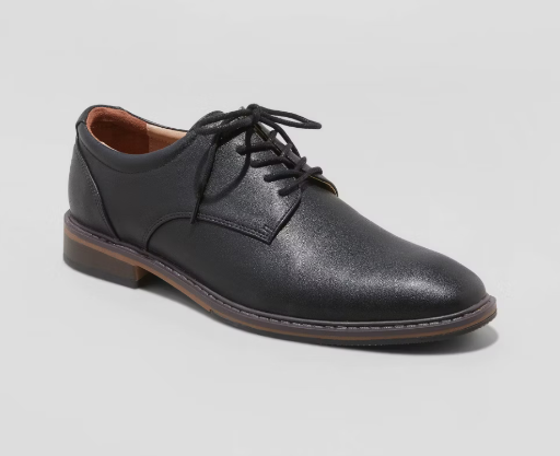 Men Leo Oxford Dress Shoes - Black and Brown Deal