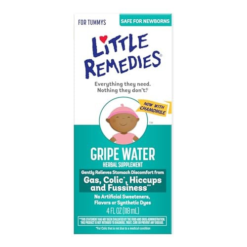 Little Remedies Gripe Water for Babies with Chamomile 4 Fl Oz