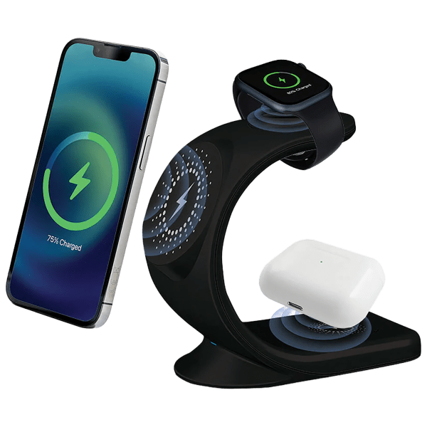 Brookstone 3-In-1 MagSafe Curved Wireless Charging Stand Deal