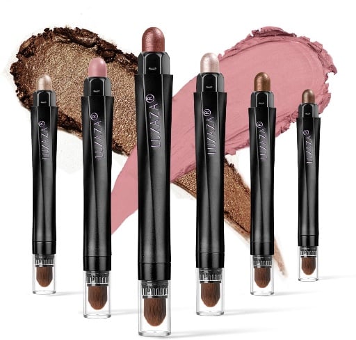 LUXAZA 6-Piece Eyeshadow Stick Multicolour Make up Set Deal