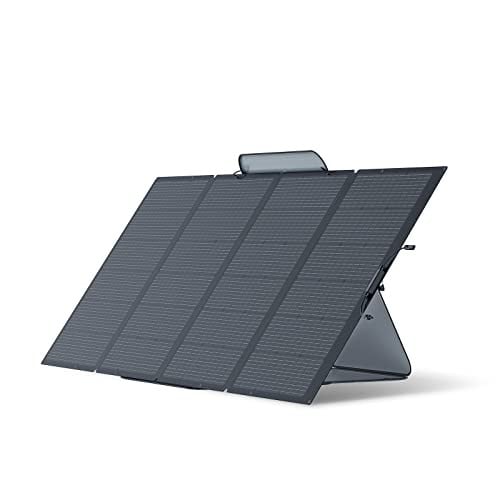 EcoFlow 400W Foldable Portable Solar Panel w/ Kickstand Case Deal