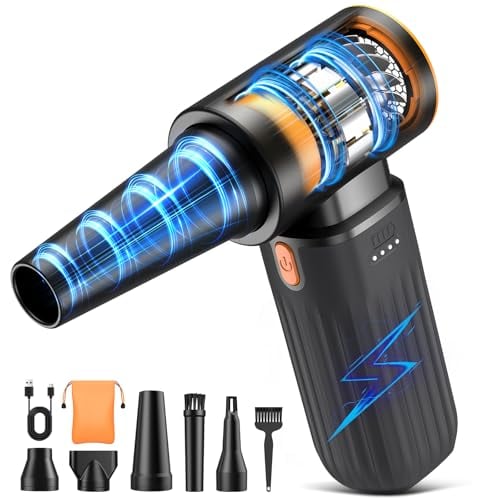 Compressed Air Duster 260000RPM Cordless Electric Air Blower with Brushless Motor Deal