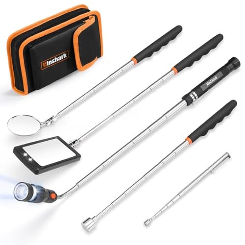 Hinshark 5-Piece Telescoping Magnetic Pickup Tool Set