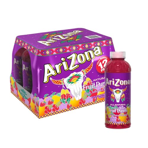 12-Pack 16-Oz Arizona Fruit Punch Juice Cocktail