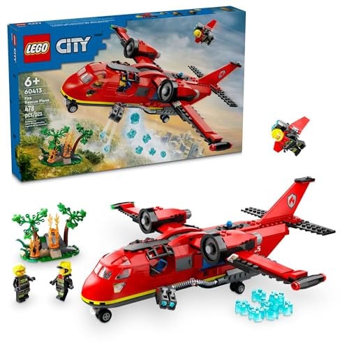 LEGO City: Fire - Fire Rescue Plane (60413, 478-Piece) Deal