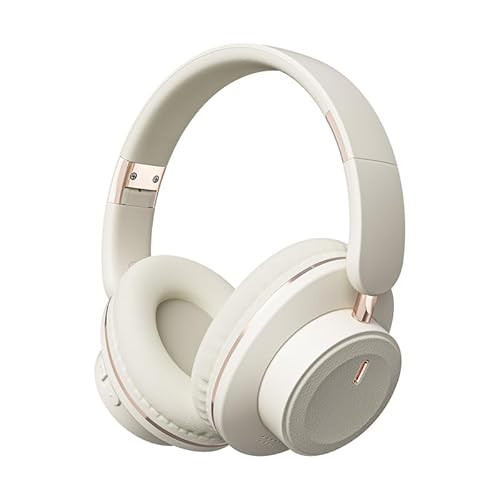 Over-Ear Wireless Headphones with Hidden Mic